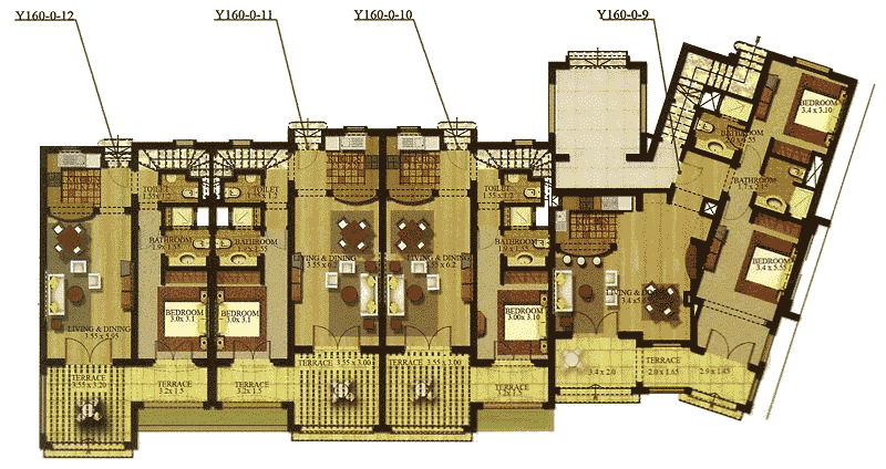 Apartments D  Erdgeschoss